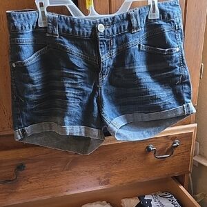 Denim Blue Women's Shorts